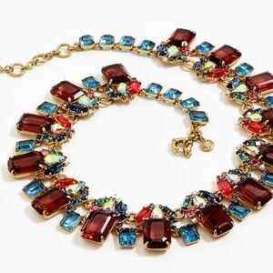 ** sold out ** Brand New J. CREW Cluster Drop Stone Necklace (NWT)